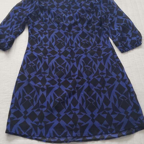 Gianni Bini Geometric Shift Dress XS - Picture 3 of 6